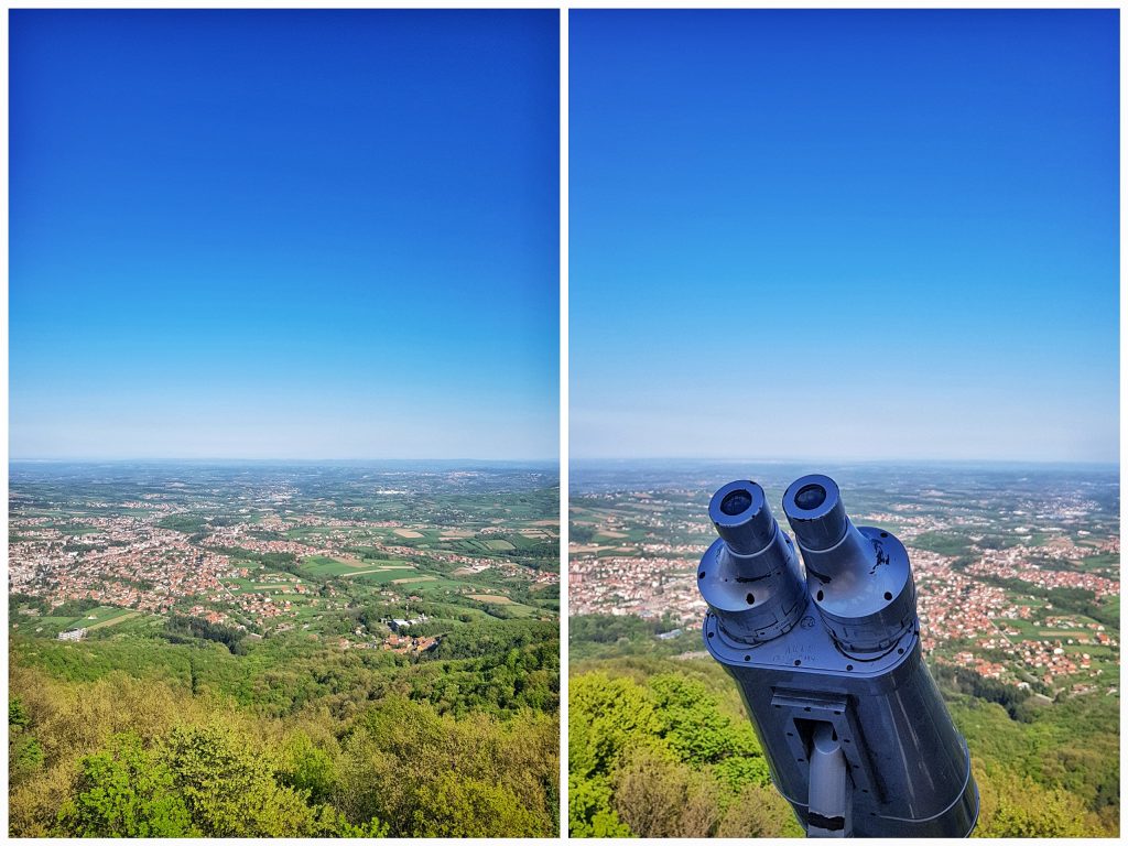Planina Bukulja, pogled sa vrha