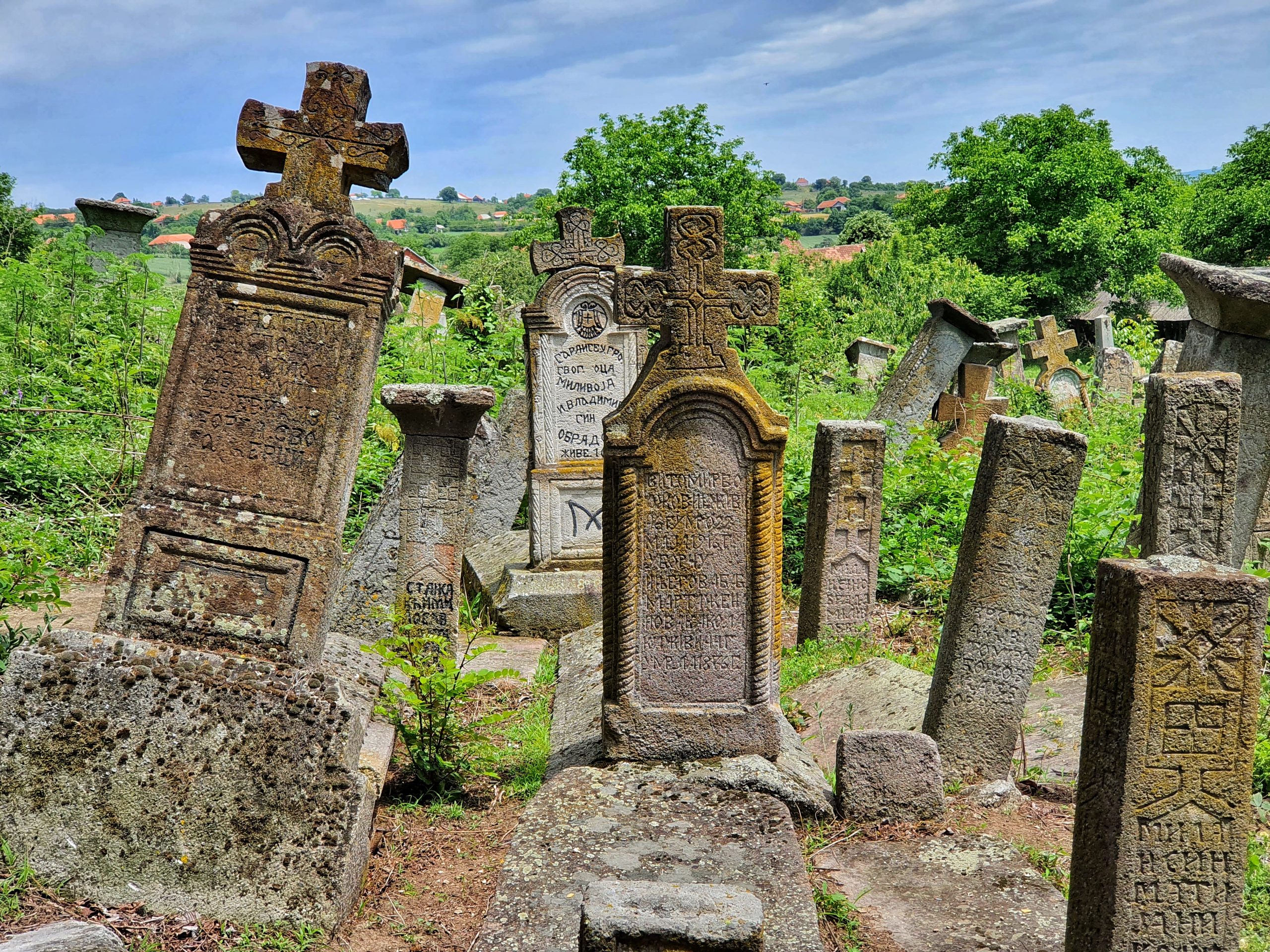 Selo Borač - staro groblje